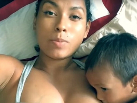 Tasha Maile Breastfeeding