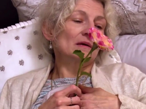 Ami Brown in Bed