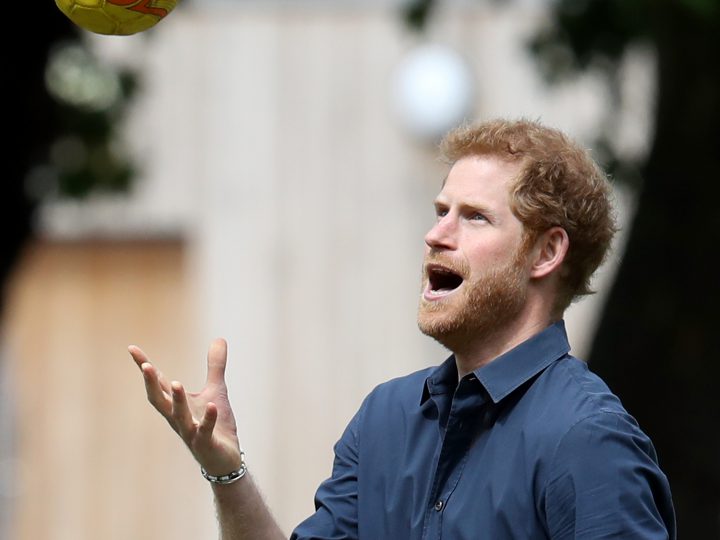 Prince Harry Has a Ball