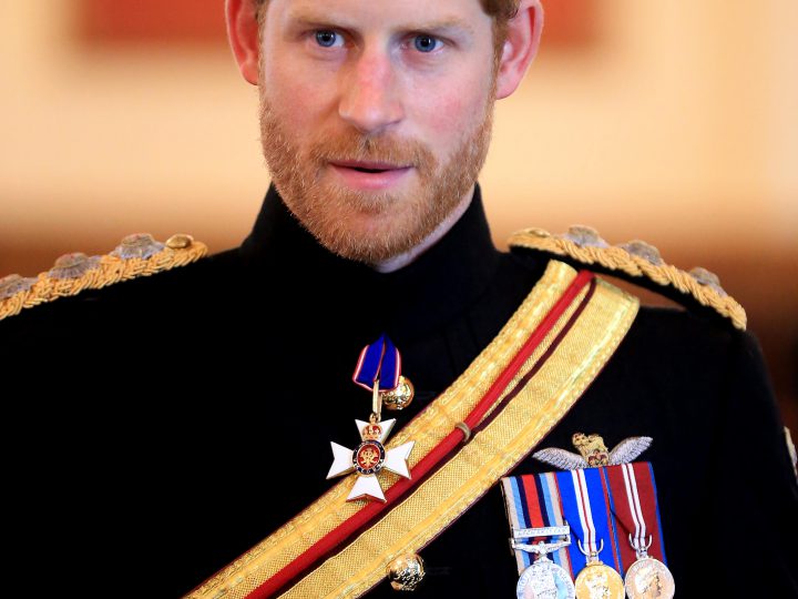 Prince Harry in a Uniform