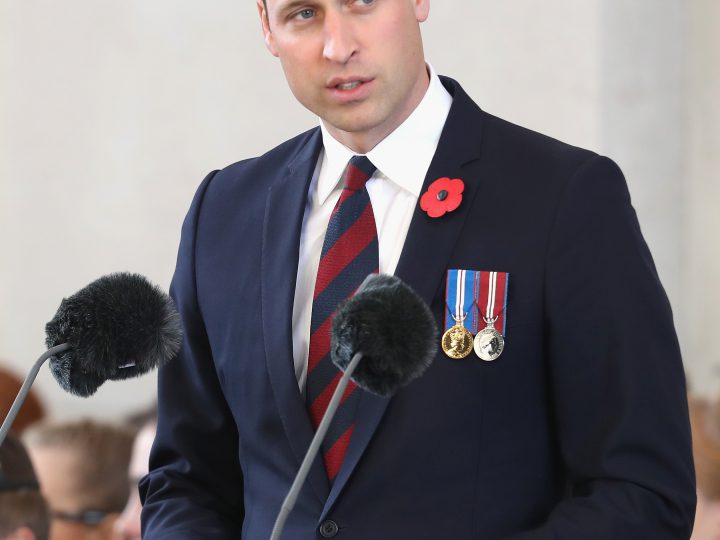Prince William at a Mic