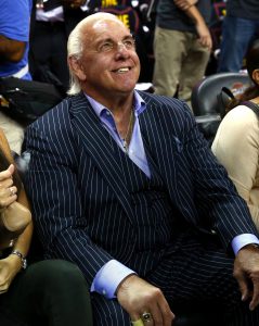 Ric Flair at the Finals