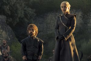 Tyrion and Daenerys Look Concerned
