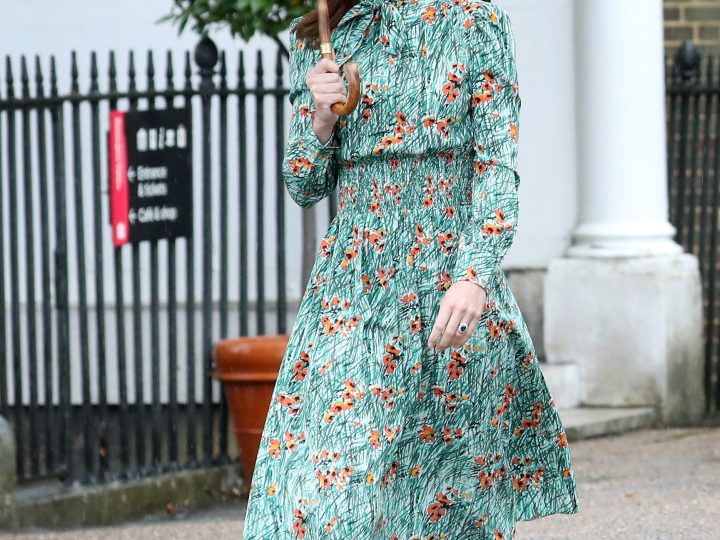 Kate Middleton in the Rain