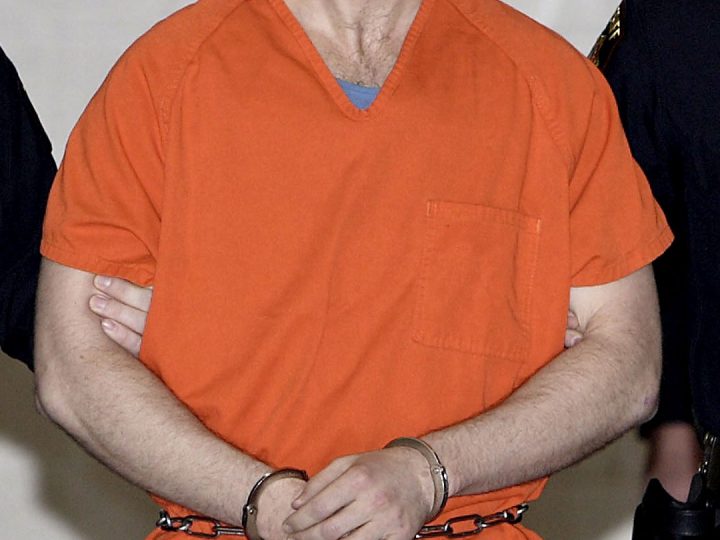 Scott Peterson in Jumpsuit Orange