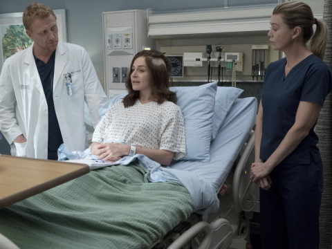 Amelia Gets Surgery on Grey's Anatomy
