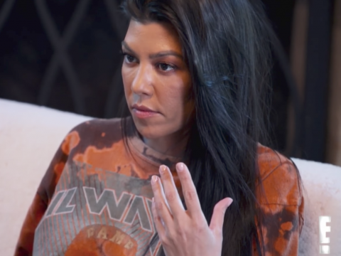 Kourtney Kardashian on the Network E!