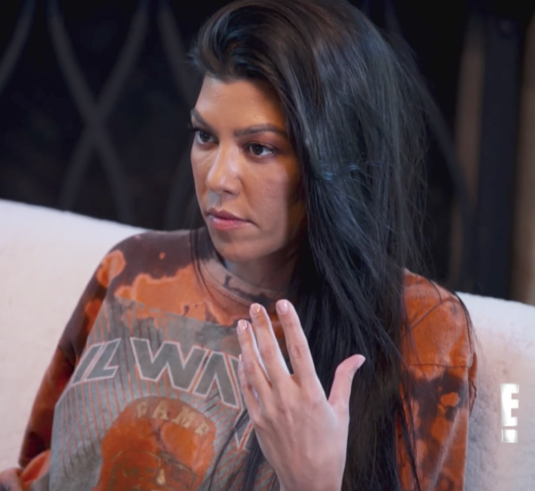 Kourtney Kardashian on the Network E! - The Hollywood Gossip