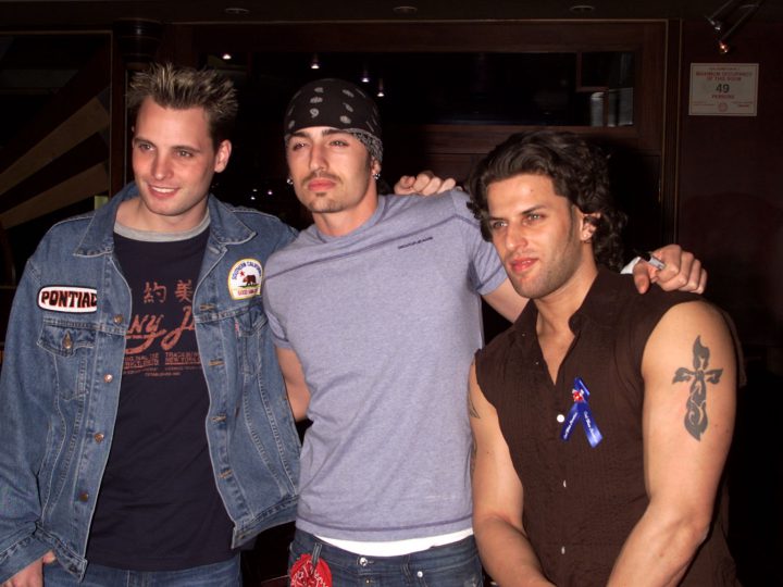 LFO Members Rich Cronin, Brad Fischetti, and Devin Lima