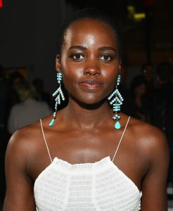 Lupita Nyong'o Looking Serious