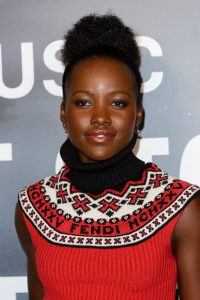 Lupita Nyong'o, Radiant in Red