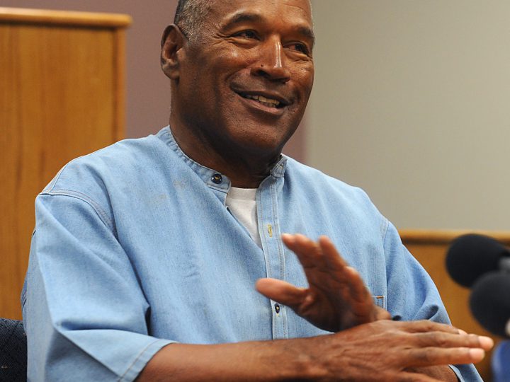 OJ Simpson at a Hearing