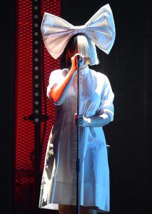Sia in Her Standard Outfit