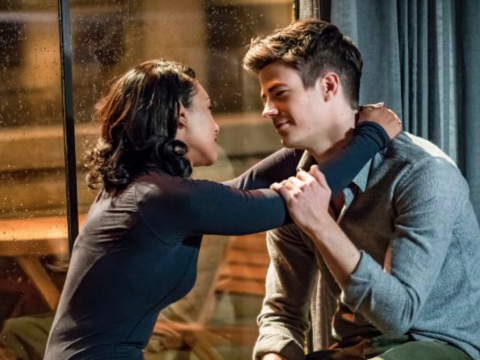Barry and Iris on The Flash