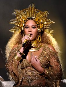 Beyonce Dresses as Oshun