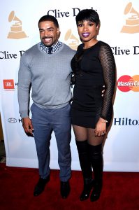 David Otunga with Jennifer Hudson