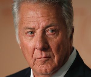 Dustin Hoffman Looking Serious