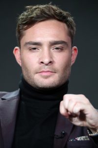 Ed Westwick in a Turtleneck