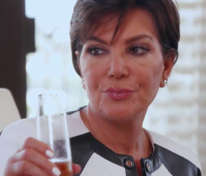 Kris Jenner, Champagne Face