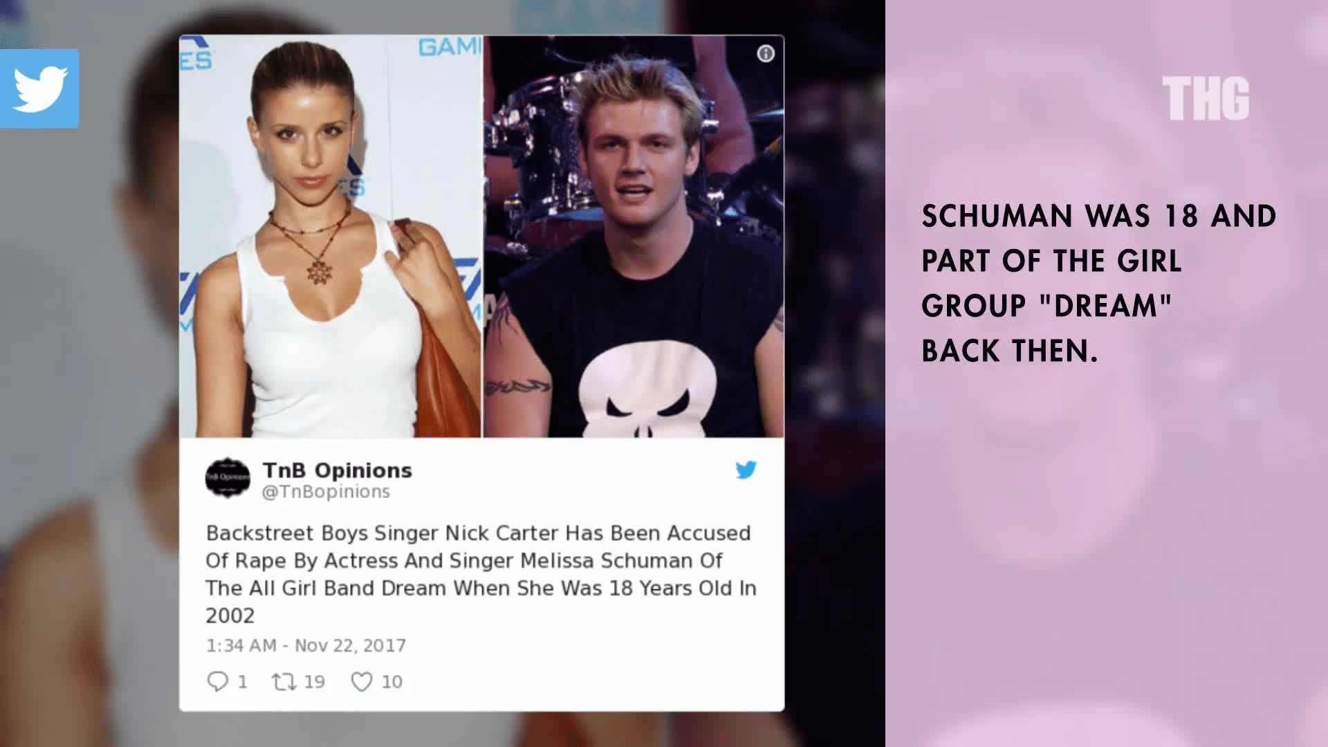 Melissa Schuman Accuses Nick Carter of Rape - The Hollywood Gossip