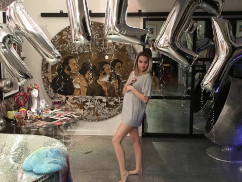 Miley Cyrus: Silly Selfie - The Hollywood Gossip