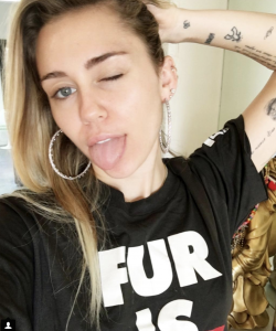 Miley Cyrus: Silly Selfie - The Hollywood Gossip