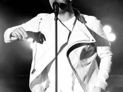 Nick Carter in Black and White