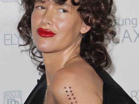 Paz De La Huerta in Black