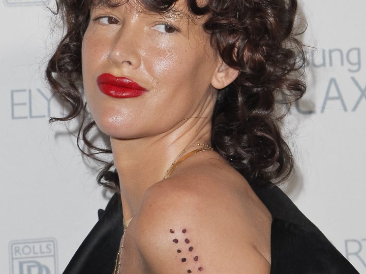 Paz De La Huerta in Black