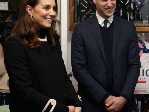 Prince William and Kate Middleton Laugh