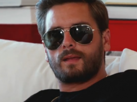Scott Disick in Glasses on KUWTK