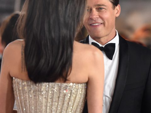Staring at Angelina