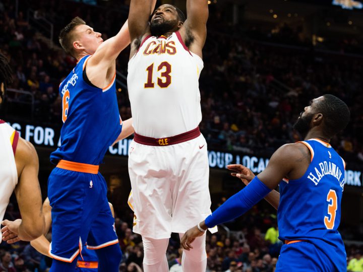 Tristan Thompson Dunk!