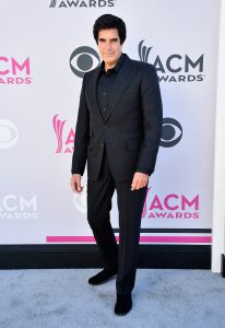 David Copperfield on a Red Carpet