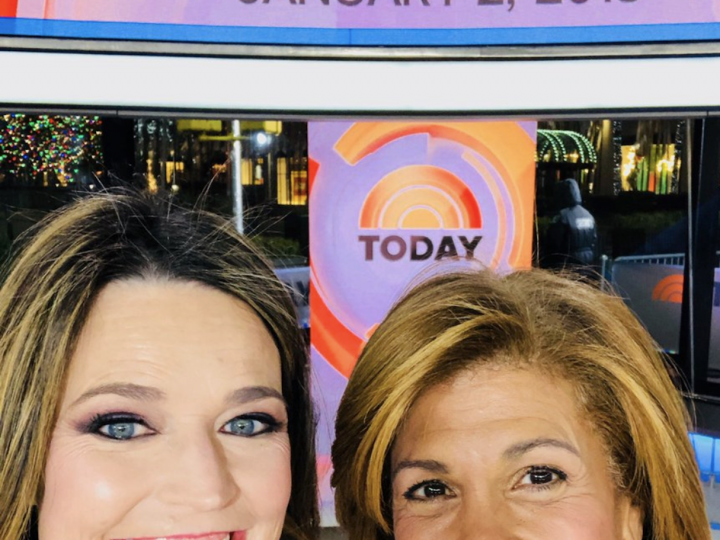 Hoda Kotb and Savannah Guthrie