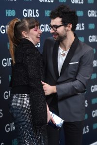 Jack Antonoff and Lena Dunham