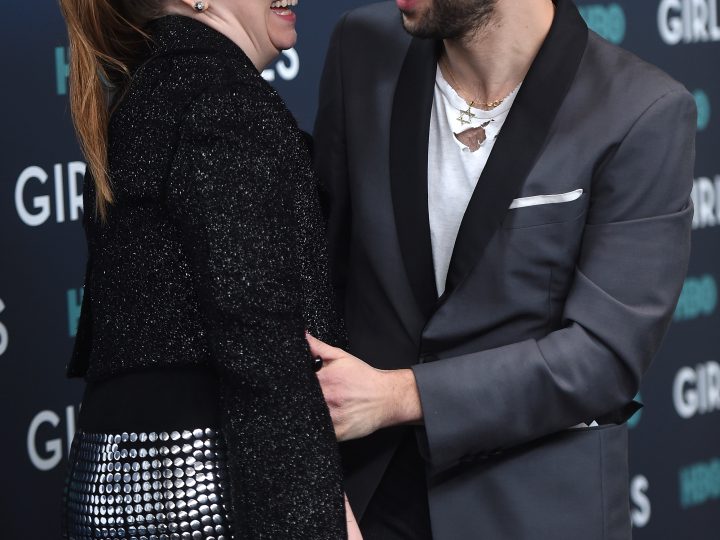 Jack Antonoff and Lena Dunham