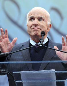 John McCain at the Mic
