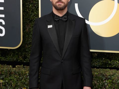 Justin Timberlake at the Globes