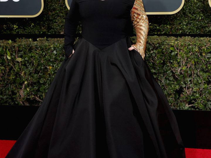 Kelly Clarkson at the Globes