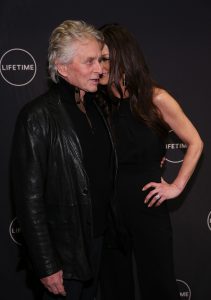 Michael Douglas and Catherine