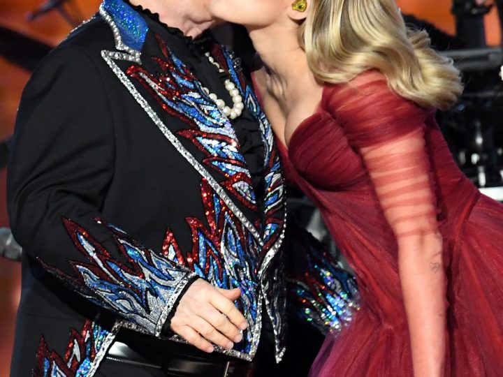 Miley Cyrus and Elton
