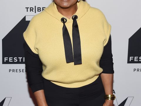 Oprah Winfrey in Yellow and Black