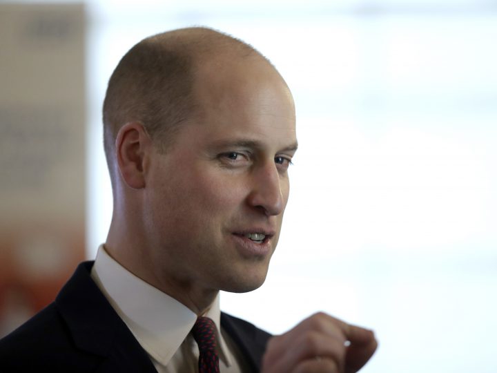 Prince William With Shaved Head