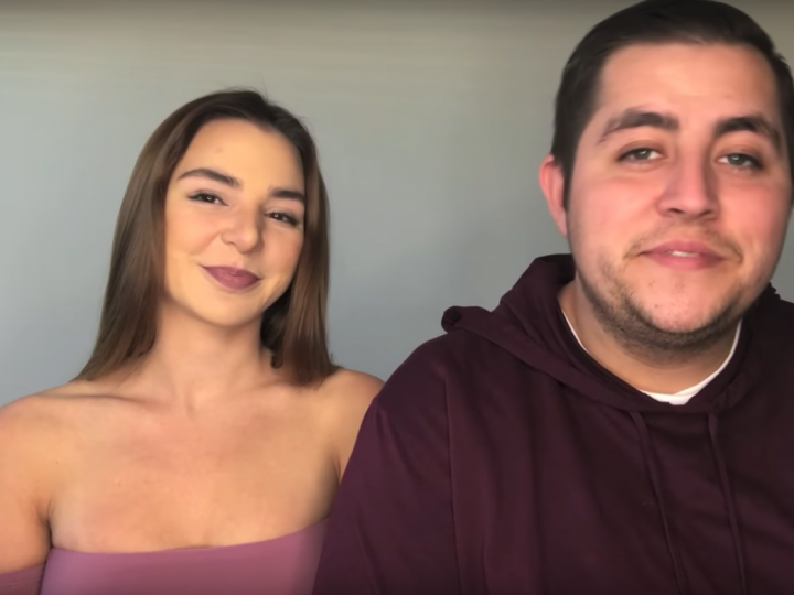 Anfisa and Jorge Smirk