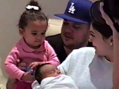 Chicago West, Dream Kardashian, Rob Kardashian, Kylie Jenner