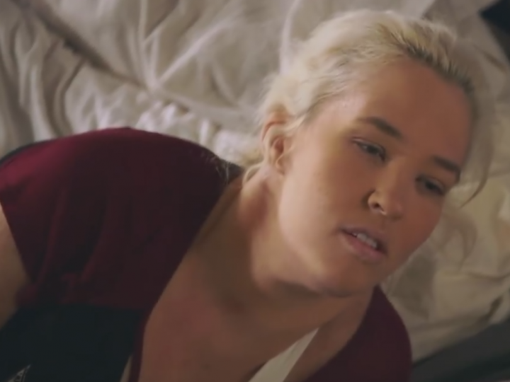 June Shannon in Bed