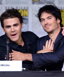 Paul Wesley and Ian Somerhalder Together