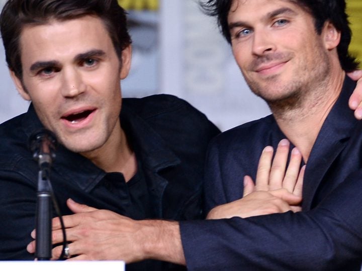 Paul Wesley and Ian Somerhalder Together