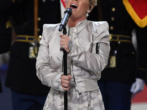 Pink on the Mic